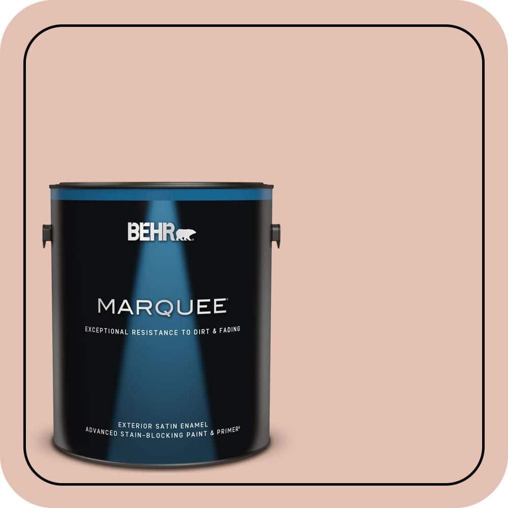 BEHR MARQUEE 1 gal. #S180-2 Sunwashed Brick Satin Enamel Exterior Paint & Primer