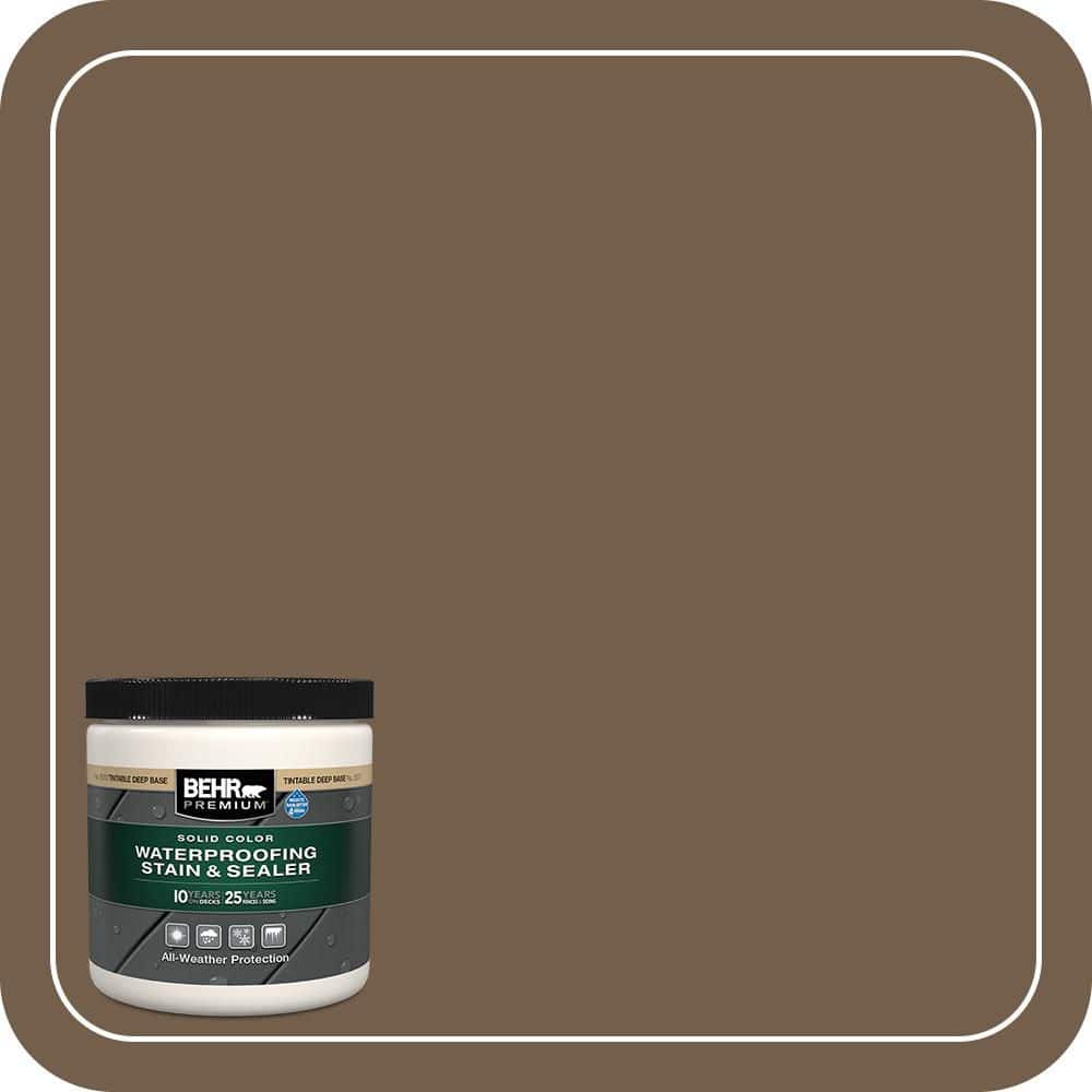 BEHR PREMIUM #MS-46 Color Waterproofing Exterior Wood Stain and Sealer Sample (1)