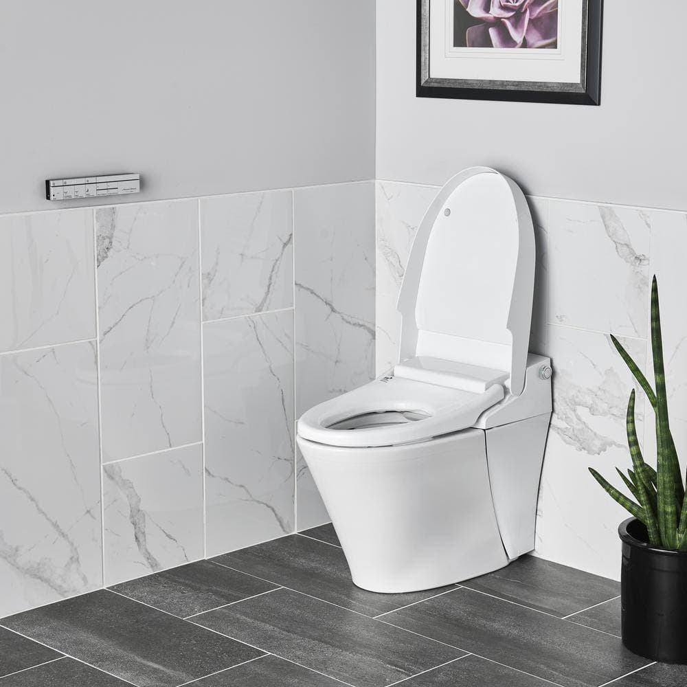 American Standard 100-Elongated Advanced Clean Toilet Bowl Only in Alabaster White (3)