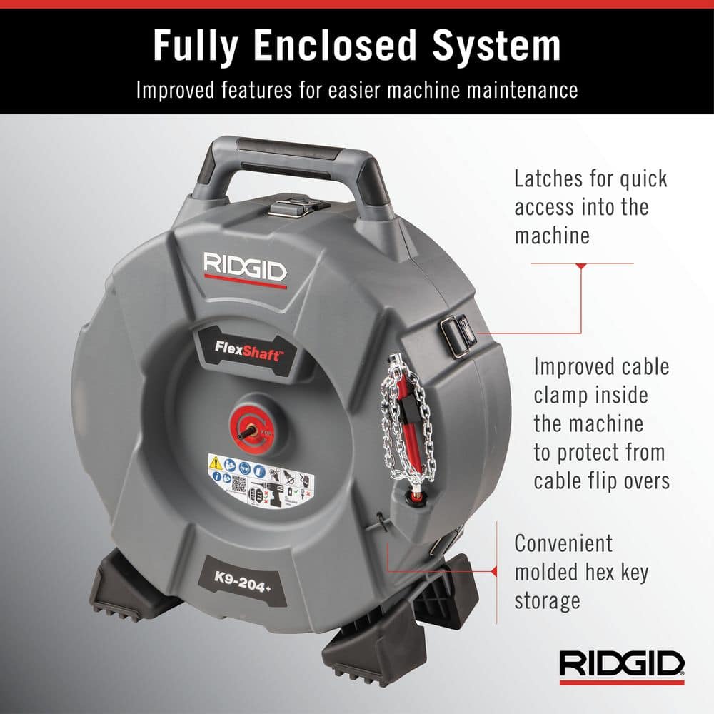RIDGID 2 in. (50 mm), 2 Chain K9-204+ FlexShaft Knocker Cable Attachment (3)