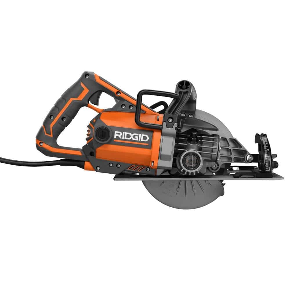 RIDGID THRUCOOL 15 Amp 7-1/4 in. Worm Drive Circular Saw (3)