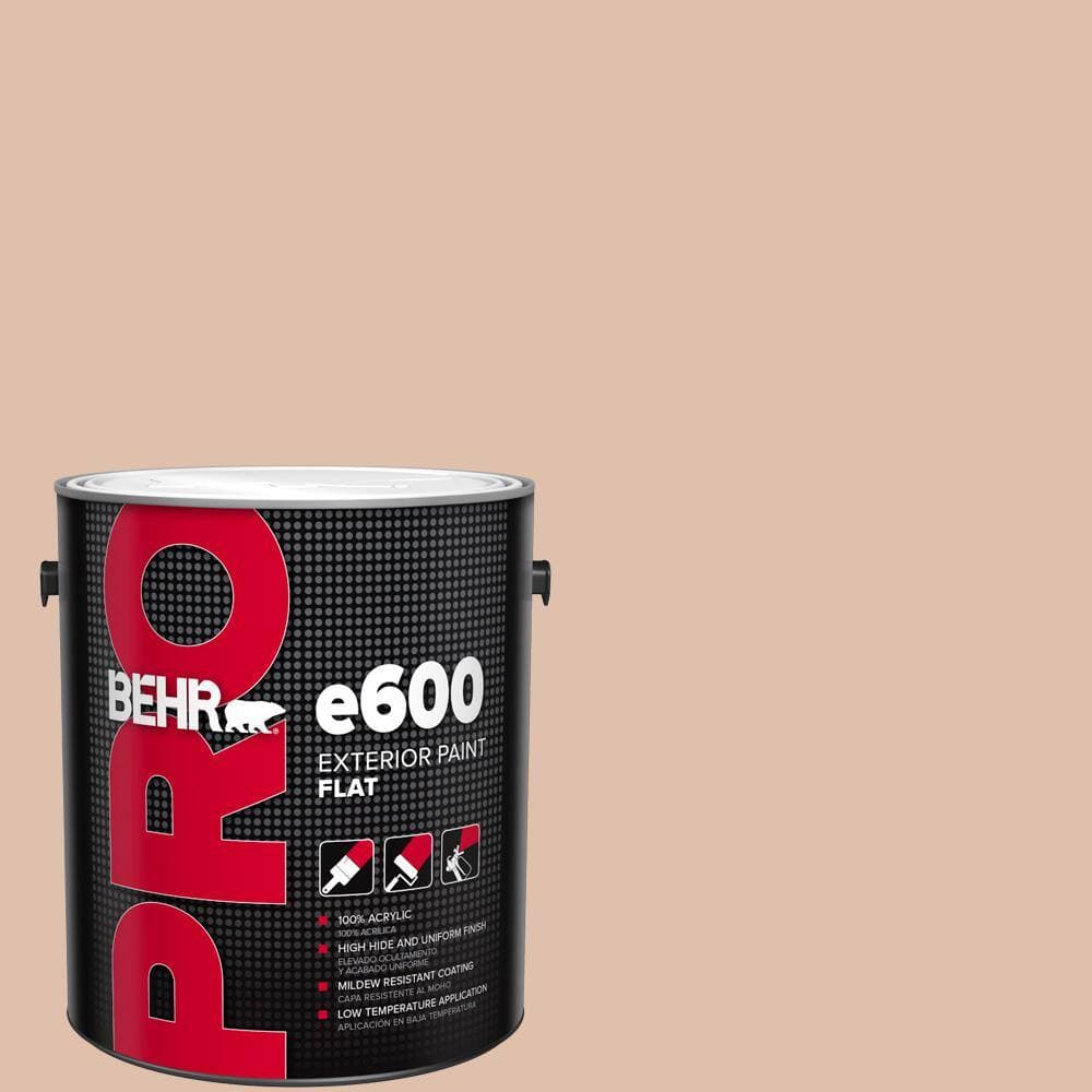 BEHR PRO 1 gal. #S200-2 Cinnamon Tea Flat Exterior Paint