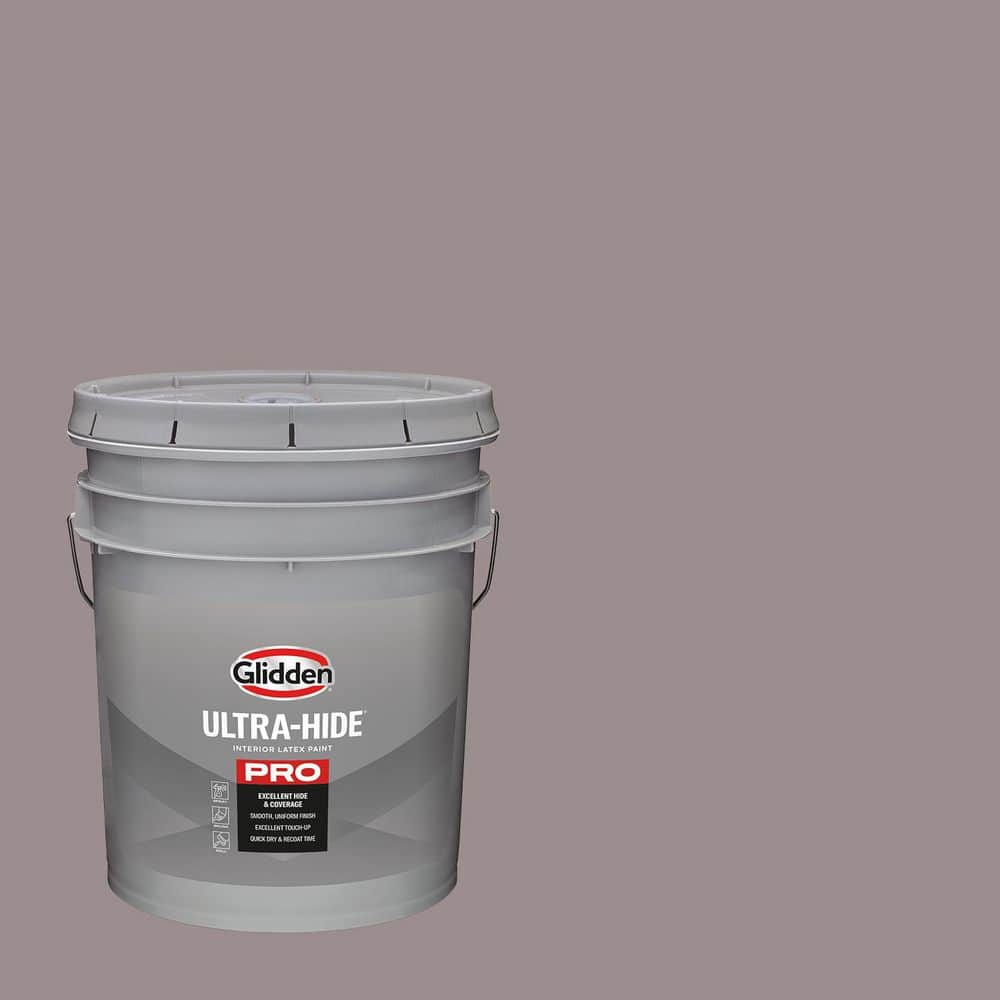 Glidden Ultra-Hide 1 gal. PPG1014-5 Gray Violet Eggshell Interior Paint