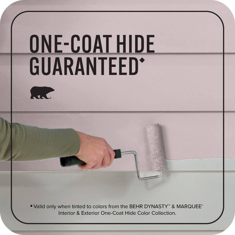 BEHR MARQUEE 1 gal. #N120-3 Mauve It Flat Exterior Paint & Primer (3)
