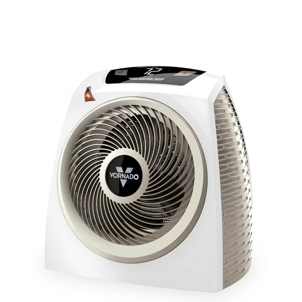 Vornado AVH10 1500-Watts White Indoor Electric Fan Forced Space Heater with Auto Climate Control