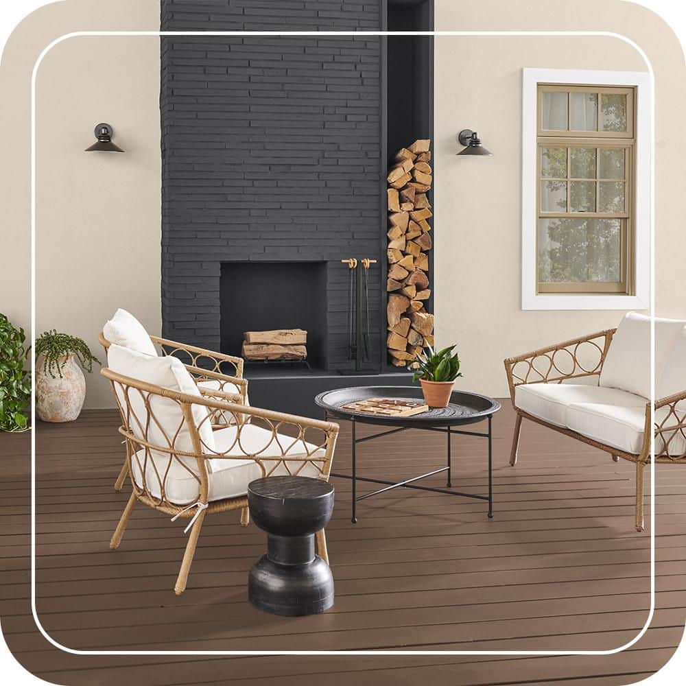 BEHR DECKplus #N240-6 Color Waterproofing Exterior Wood Stain (4)