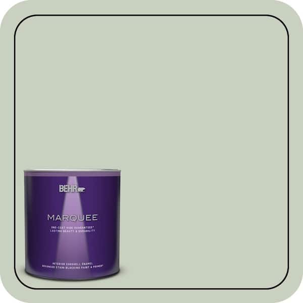 BEHR PREMIUM PLUS #PPF-25 Terrace View Enamel Interior/Exterior Paint & Primer Color Sample (2)
