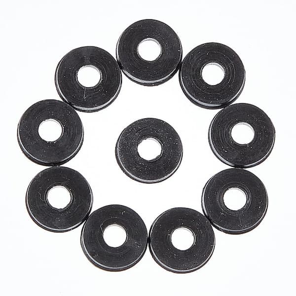 Everbilt 1/4 in. Rubber Flat Washers (10-Pack) (2)