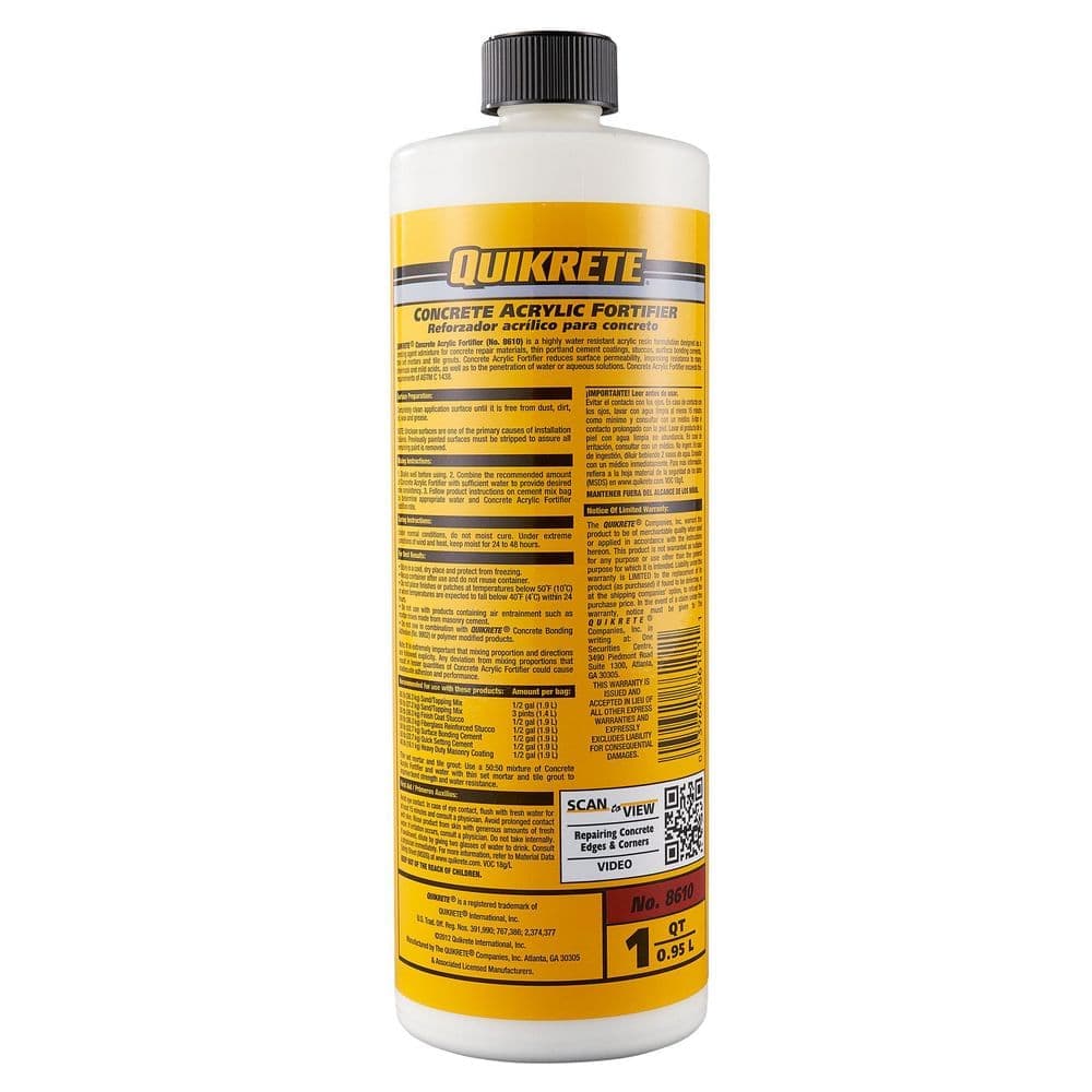 Quikrete 1 Qt. Acrylic Fortifier (2)