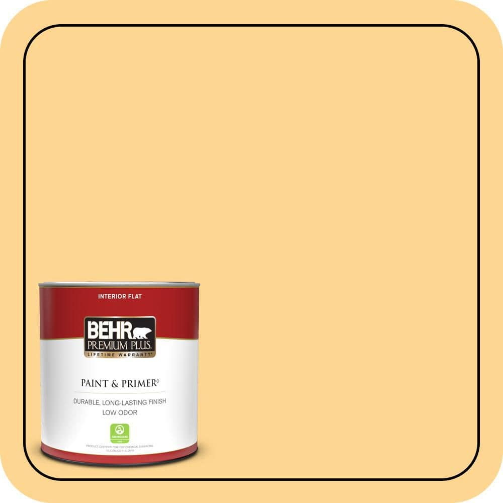 BEHR PREMIUM PLUS #310B-4 Cornmeal Enamel & Primer Color Sample (1)