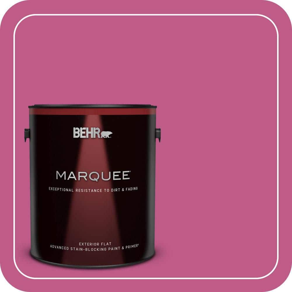 BEHR MARQUEE 1 gal. #P120-5 Beauty Queen Flat Exterior Paint & Primer