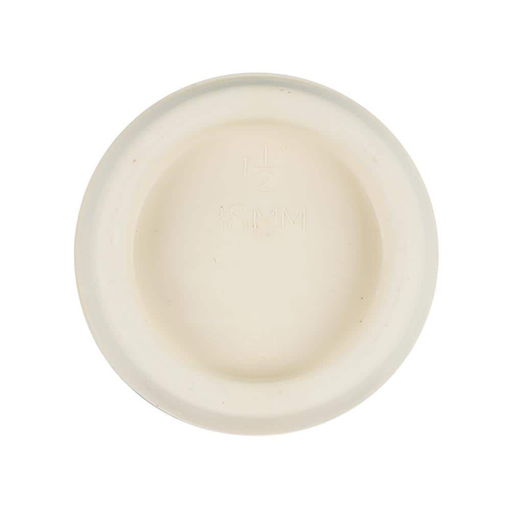 DANCO 1-1/2 in. Rubber Stopper in White (3)