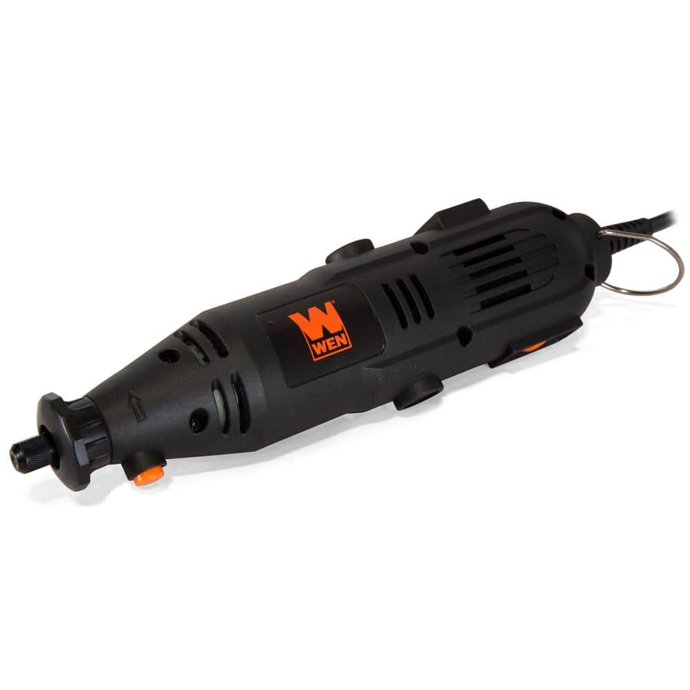 WEN 1 Amp Variable Speed Rotary Tool with 100+ Accessories, Carrying Case and Flex Shaft (4)