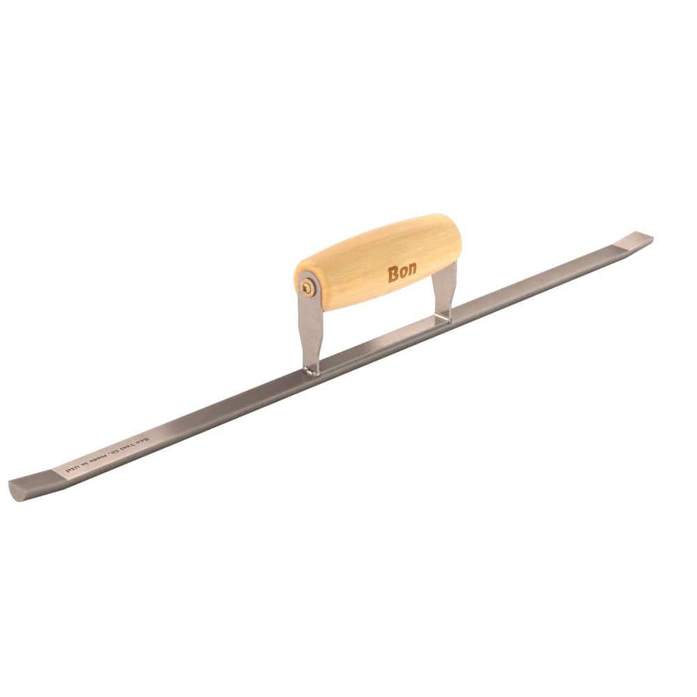 Bon Tool 20 in. x 5/8 in. Half Round Sledrunner/Jointer with Wood Handle