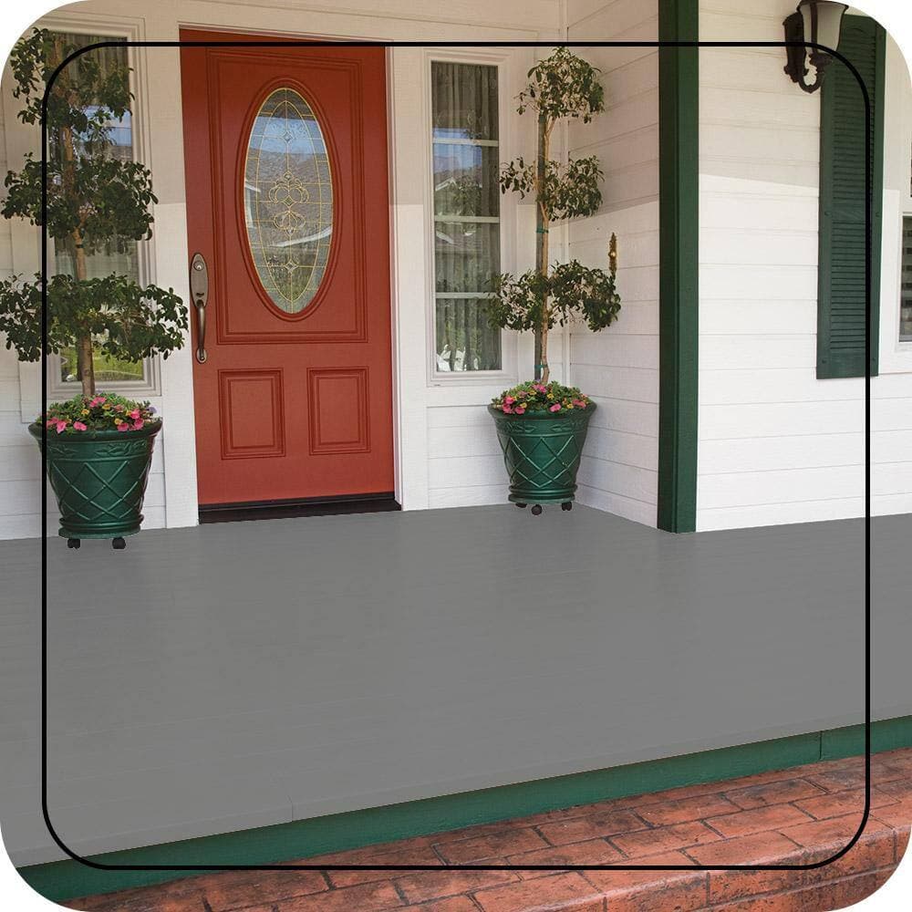 BEHR PREMIUM #PPU24-19 Low-Lustre Enamel Interior/Exterior Porch and Patio Floor Paint (2)