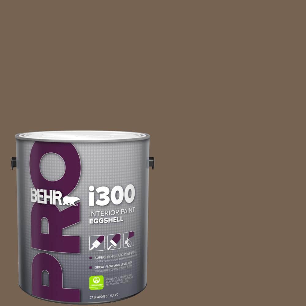 BEHR PRO 1 gal. #HDC-SM14-4 Tan Bark Trail Eggshell Interior Paint