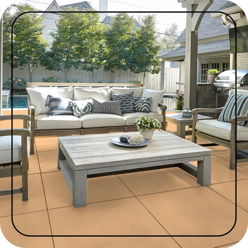 BEHR PREMIUM #M260-4 Textured Low-Lustre Enamel Interior/Exterior Porch and Patio Anti-Slip Floor Paint (3)