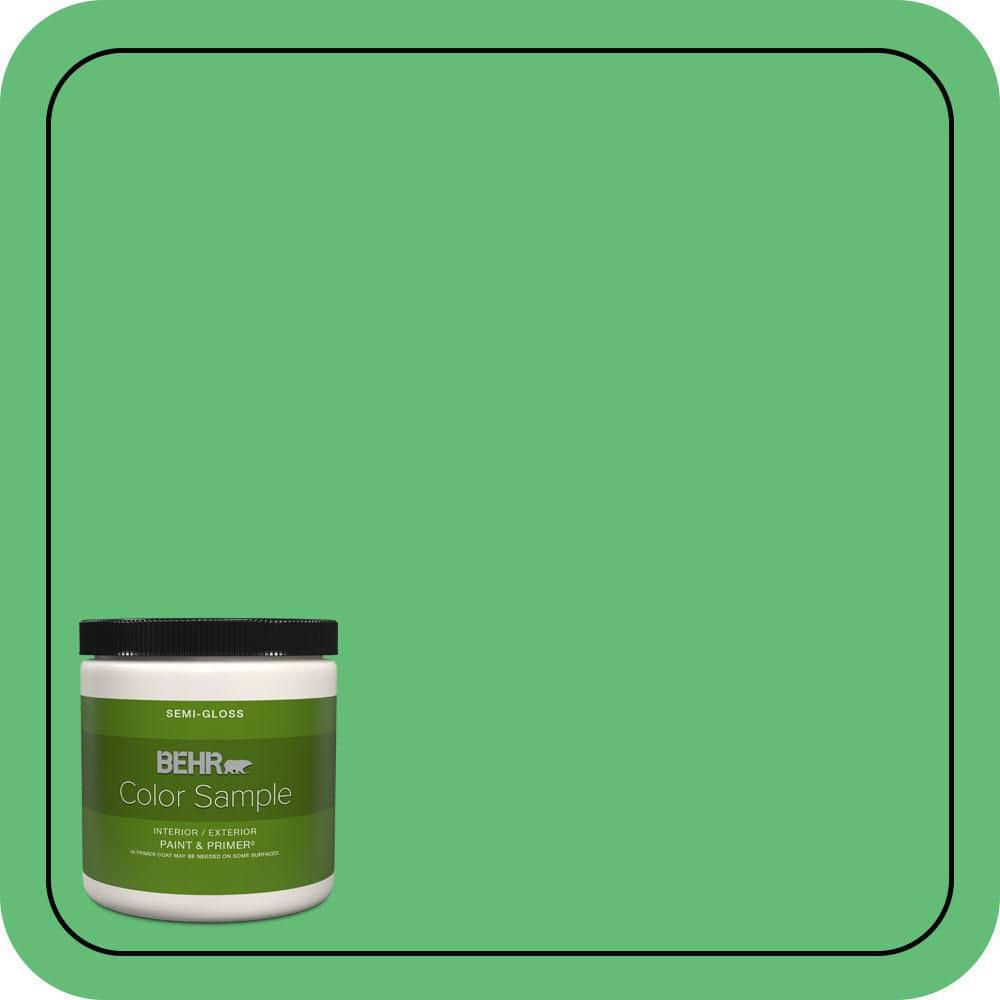 BEHR PREMIUM PLUS #450B-5 Lady Luck Flat Low Odor & Primer (1)