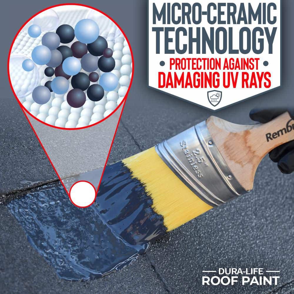 Lanco Dura Life 5 Gal. DL4225 Silver Mist Satin Exterior Roof Paint (3)