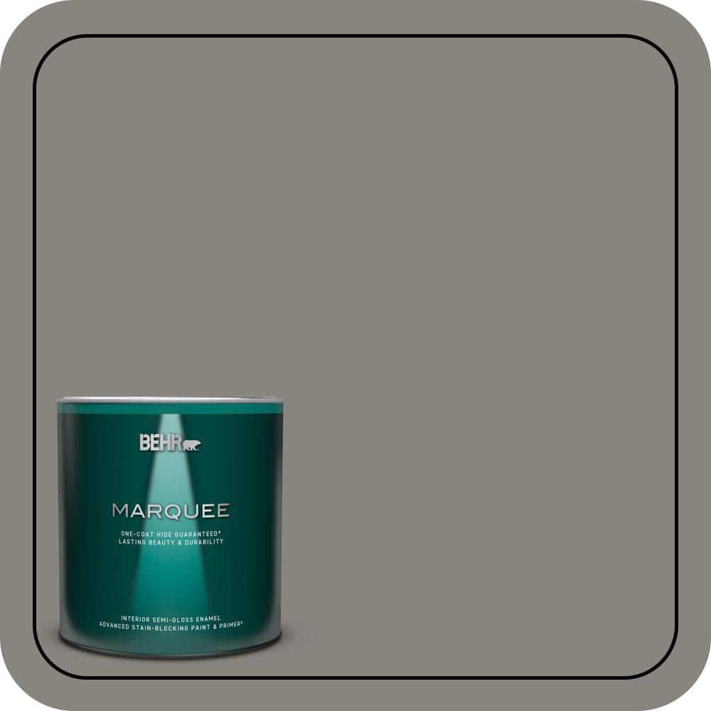 BEHR MARQUEE 1 qt. #PPU8-22 Pier Semi-Gloss Enamel Interior Paint & Primer