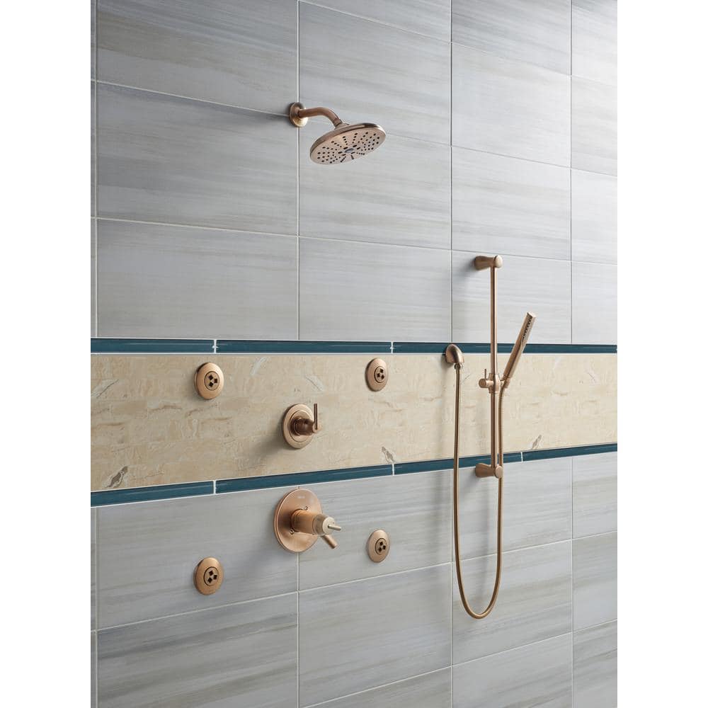 MSI Navy Quarter Round Molding 0.60 in. W x 12 in. L Glossy Ceramic Wall Tile (1 lin. ft.) (3)