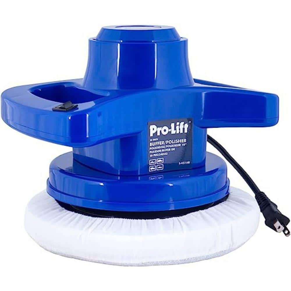 Pro Lift 10 in. Buffer/Polisher Powerful and User-Friendly Tool with 3200 RPM for Car Detailing (2)