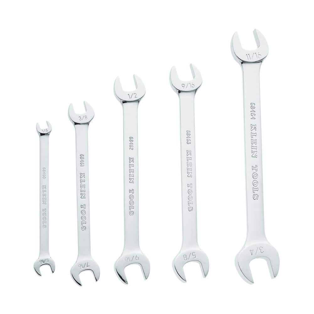 Klein Tools Open-End Wrench Set (5-Piece) (3)