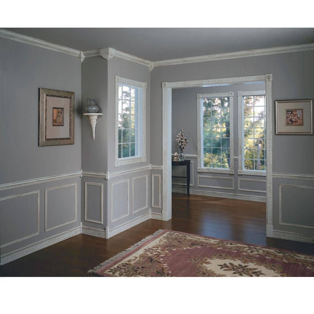 HOUSE OF FARA 1/4 in. x 1 in. x 4 ft. Basswood Wood Reversible Flute Tinytrim Moulding (2)