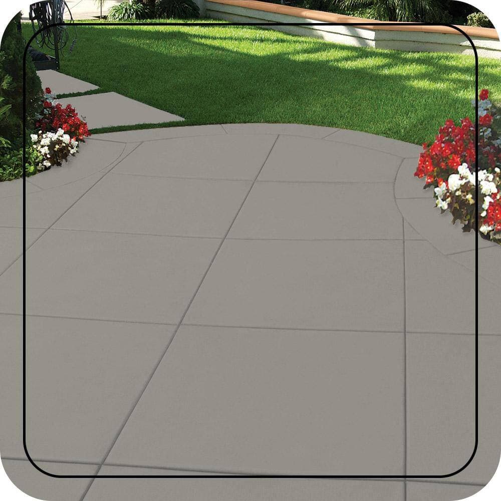 BEHR PREMIUM 1 gal. #N360-3 Still Gray Low-Lustre Enamel Interior/Exterior Porch and Patio Floor Paint (3)