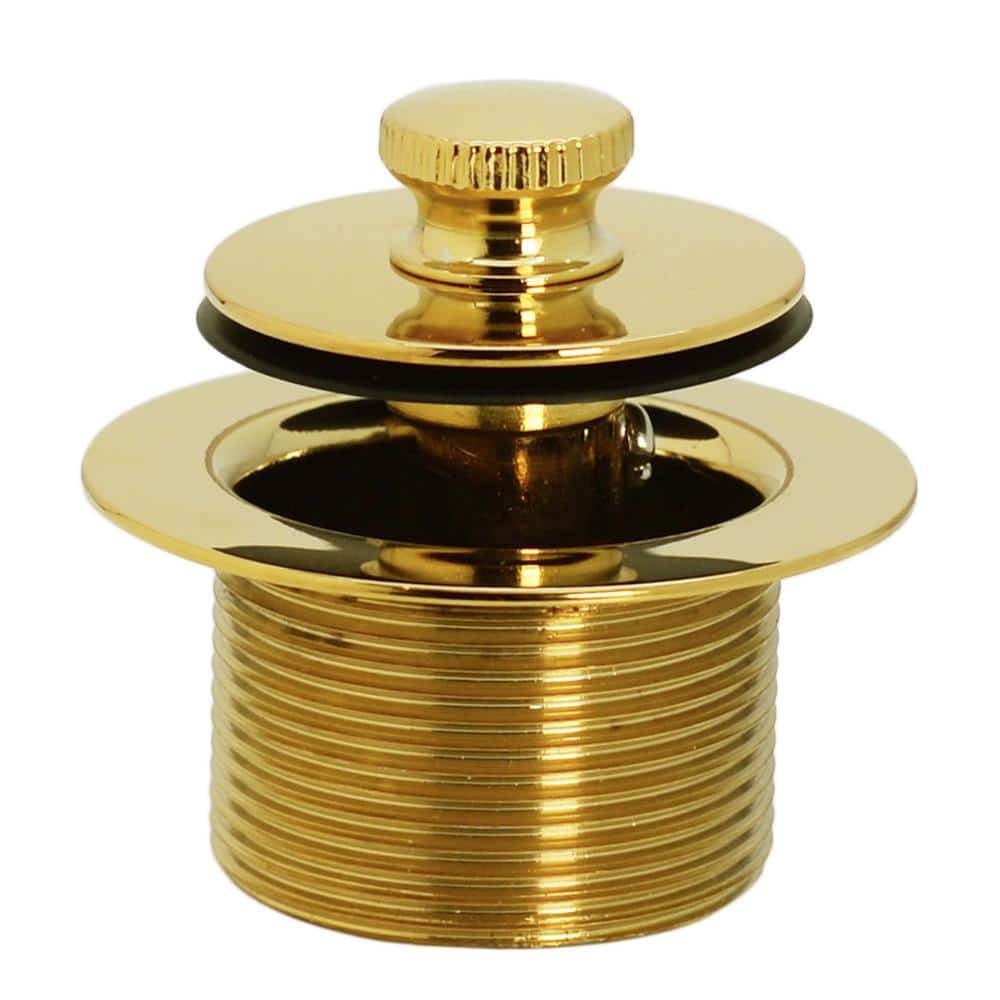 Westbrass 1-1/2 in. NPSM Pull and Drain Bathtub Drain Plug, Coarse Thread (4)