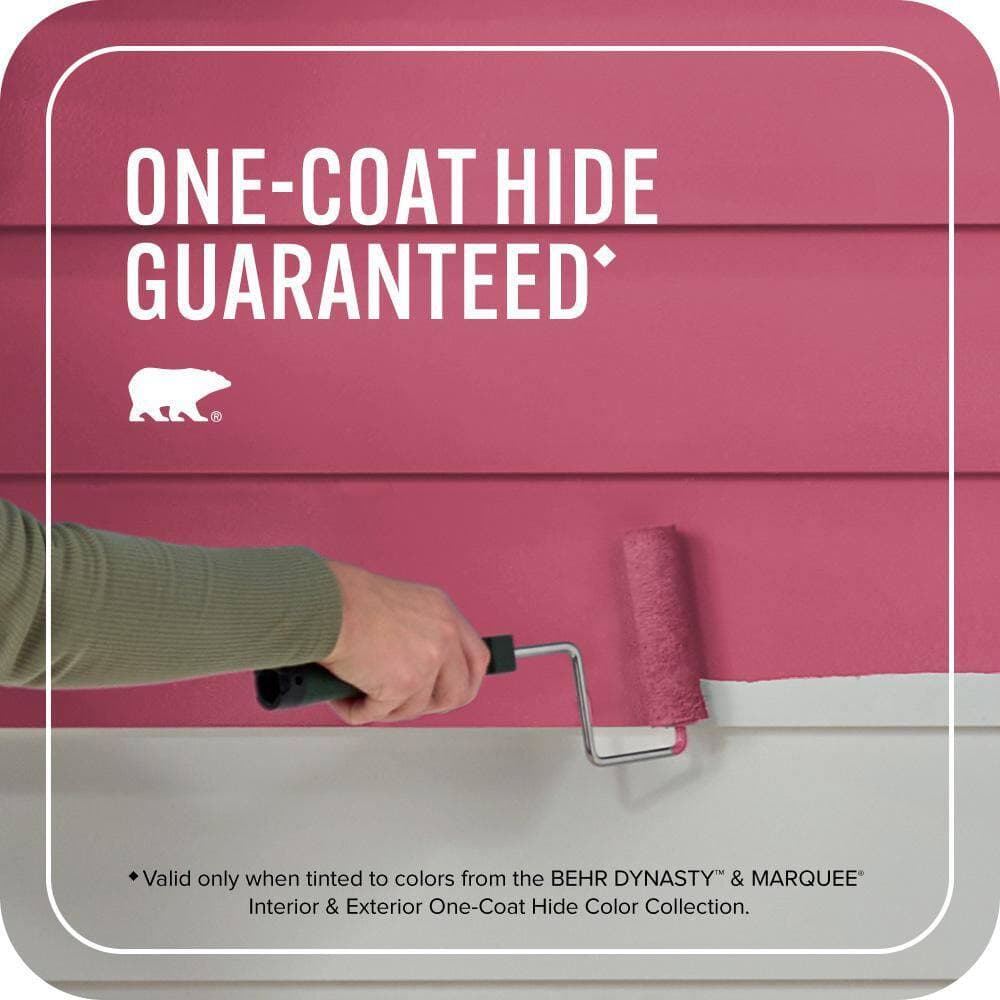 BEHR MARQUEE 1 gal. #S-G-110 Orchid Rose Flat Exterior Paint & Primer (3)
