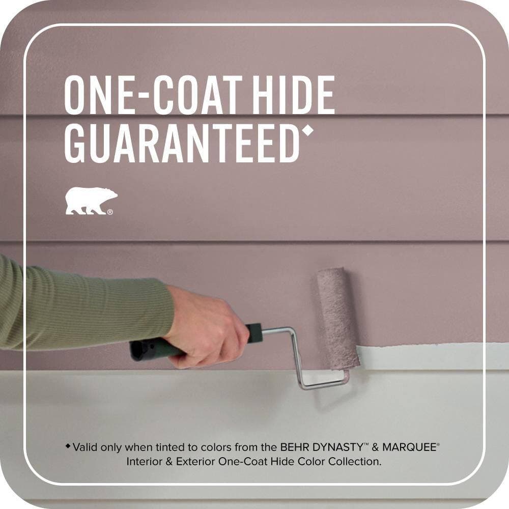 BEHR MARQUEE 5 gal. #PPU17-15 Cameo Rose Flat Exterior Paint & Primer (3)