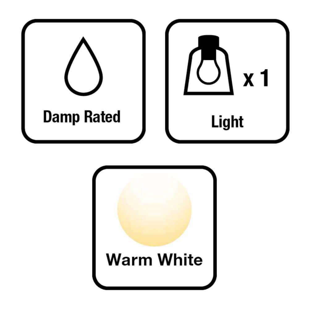 Hampton Bay Eldridge 24 in. 1-Light Brushed Nickel LED Bathroom Vanity Light Bar (4)