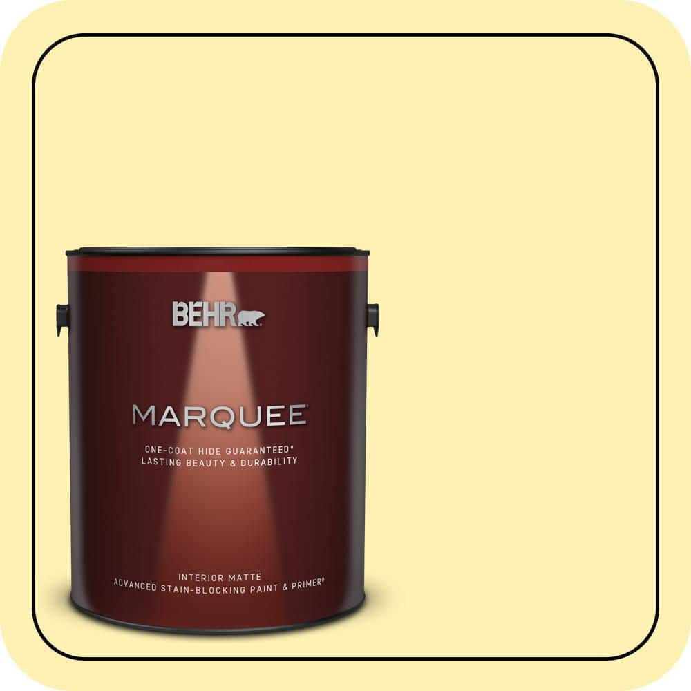 BEHR MARQUEE 1 gal. #P310-3 Firefly Matte Interior Paint & Primer