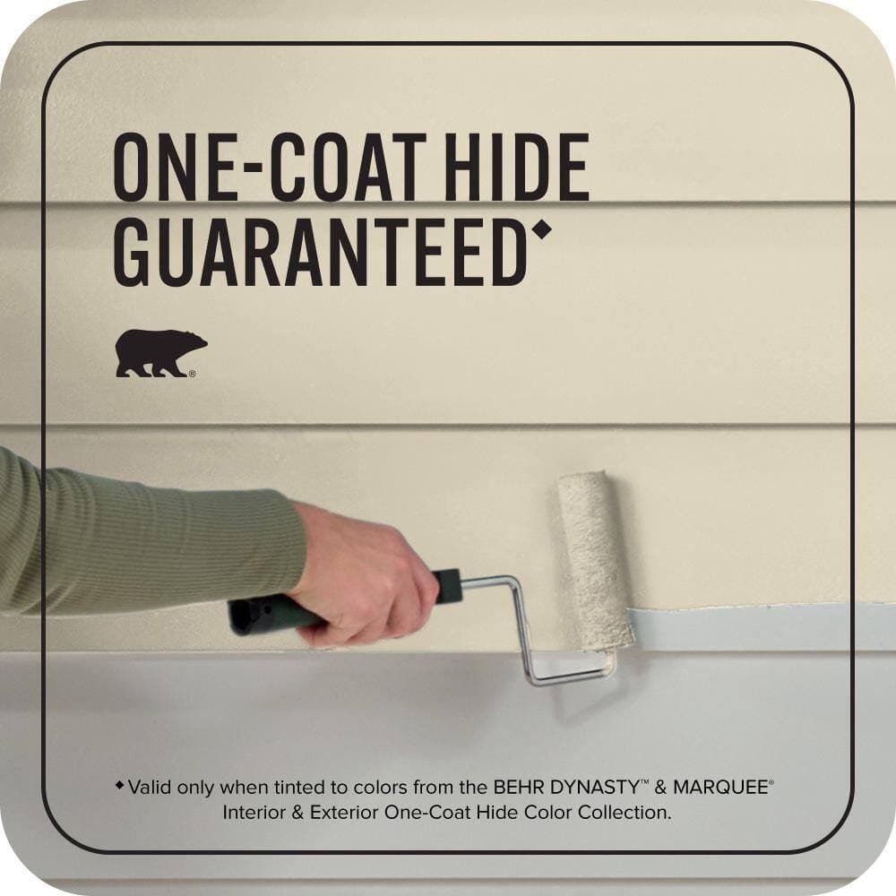 BEHR MARQUEE 1 gal. #S330-2 Caraway Seeds Flat Exterior Paint & Primer (3)