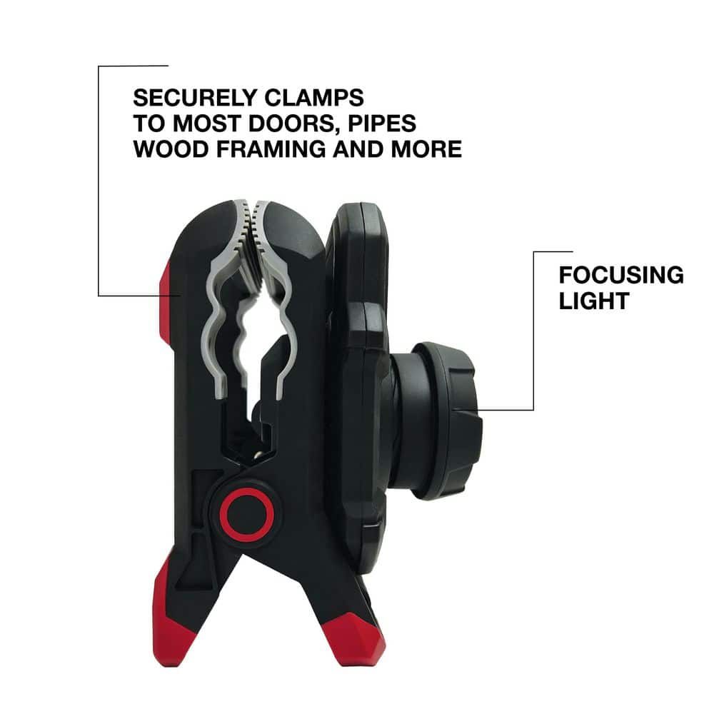 Husky 2500-Lumens Rechargeable LED Clamp Work Light (4)