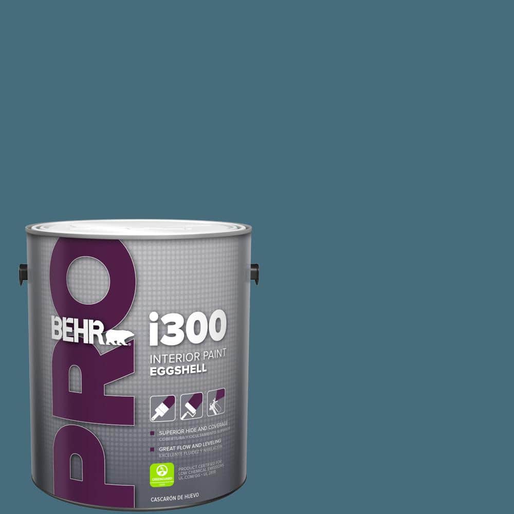 BEHR PRO 1 gal. #S480-6 Poseidon Eggshell Interior Paint (1)