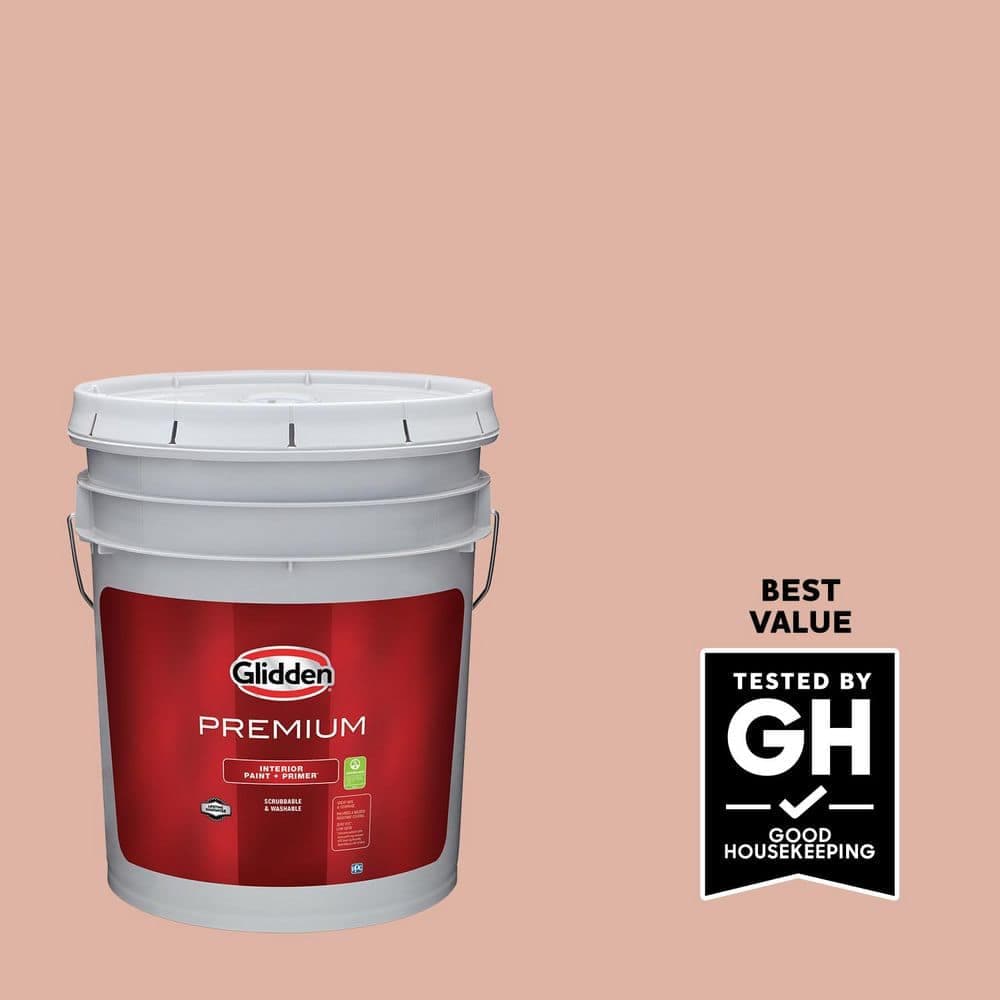 Glidden Premium 5 gal. PPG1067-4 Thankfully Flat Interior Latex Paint
