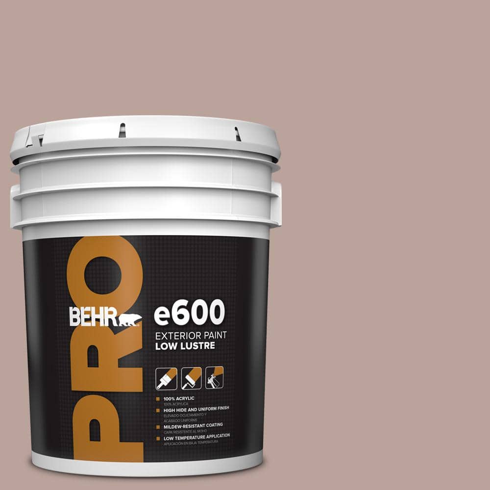 BEHR PRO 5 gal. #N150-3 Cocoa Craving Low Luster Exterior Paint