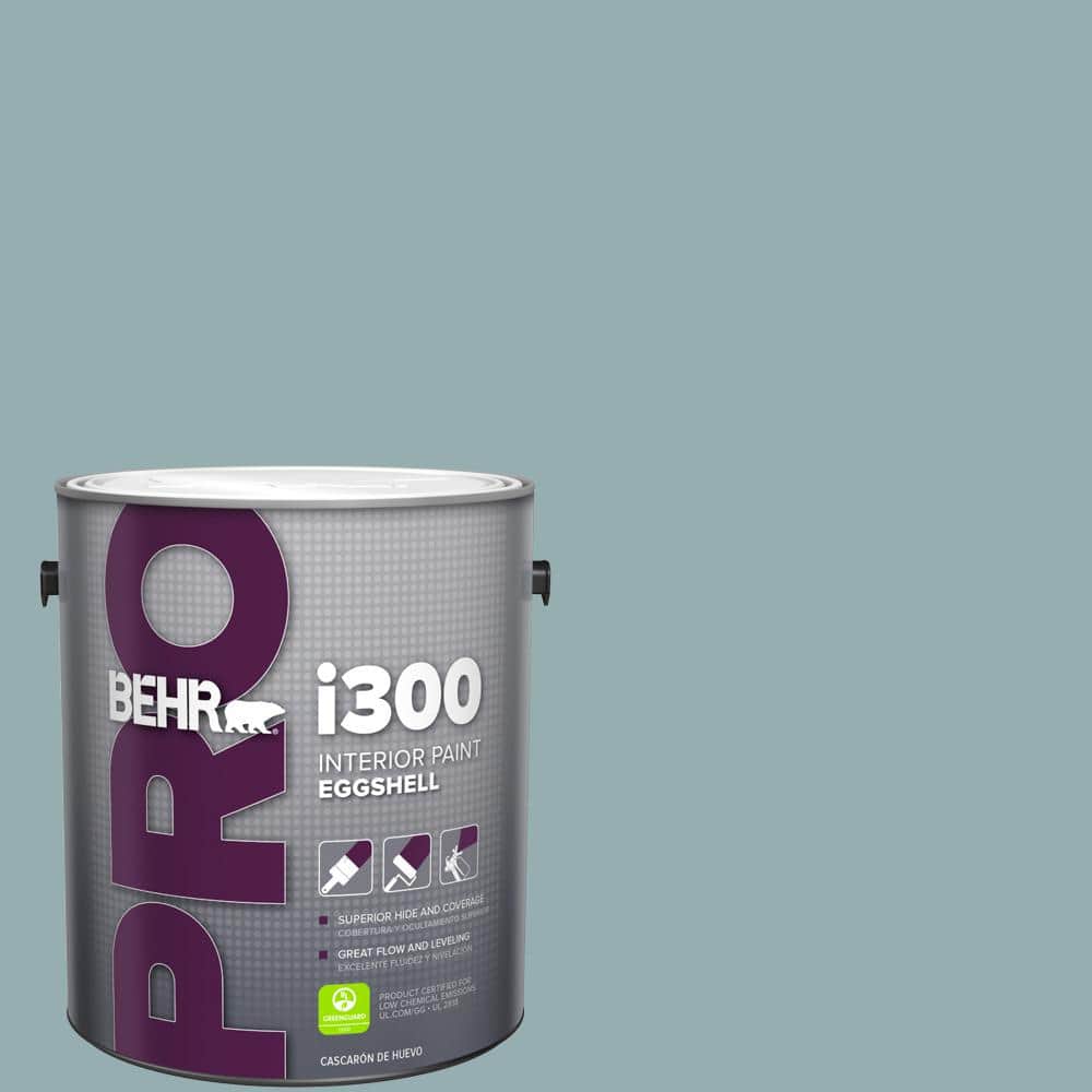 BEHR PRO 1 gal. #ICC-66 Quiet Moment Eggshell Interior Paint (1)