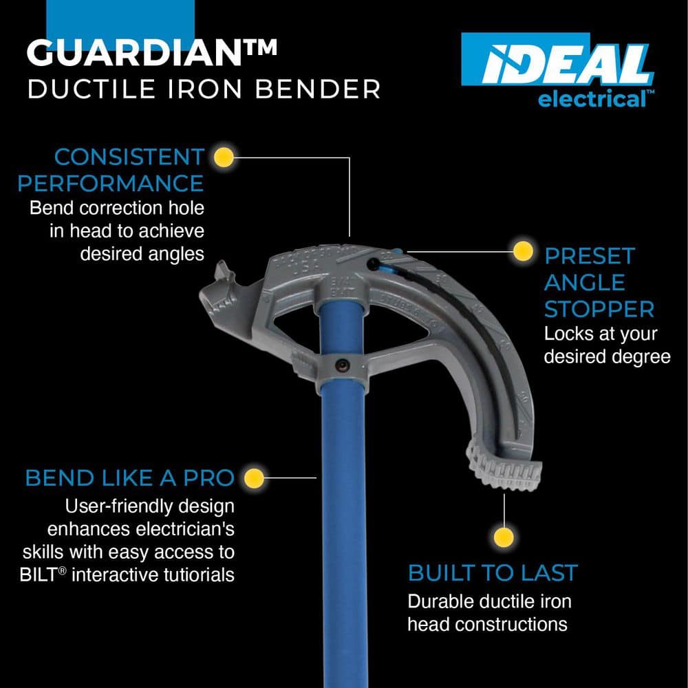 IDEAL 1/2 in. EMT Guardian Conduit Bender with Handle (2)