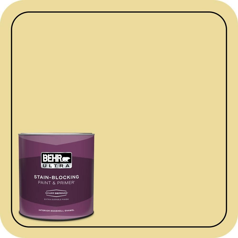 BEHR ULTRA 1 qt. #P330-3A Flourish Extra Durable Eggshell Enamel Interior Paint & Primer