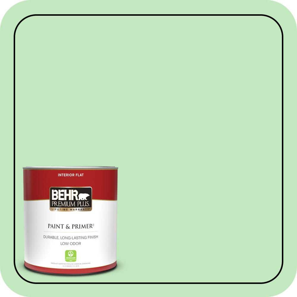BEHR PREMIUM PLUS #450A-3 Mountain Mint Enamel & Primer Color Sample (1)