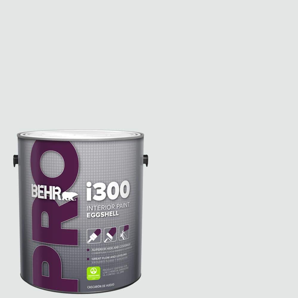 BEHR PRO 1 gal. #BL-W02 Ice Sculpture Eggshell Interior Paint (1)