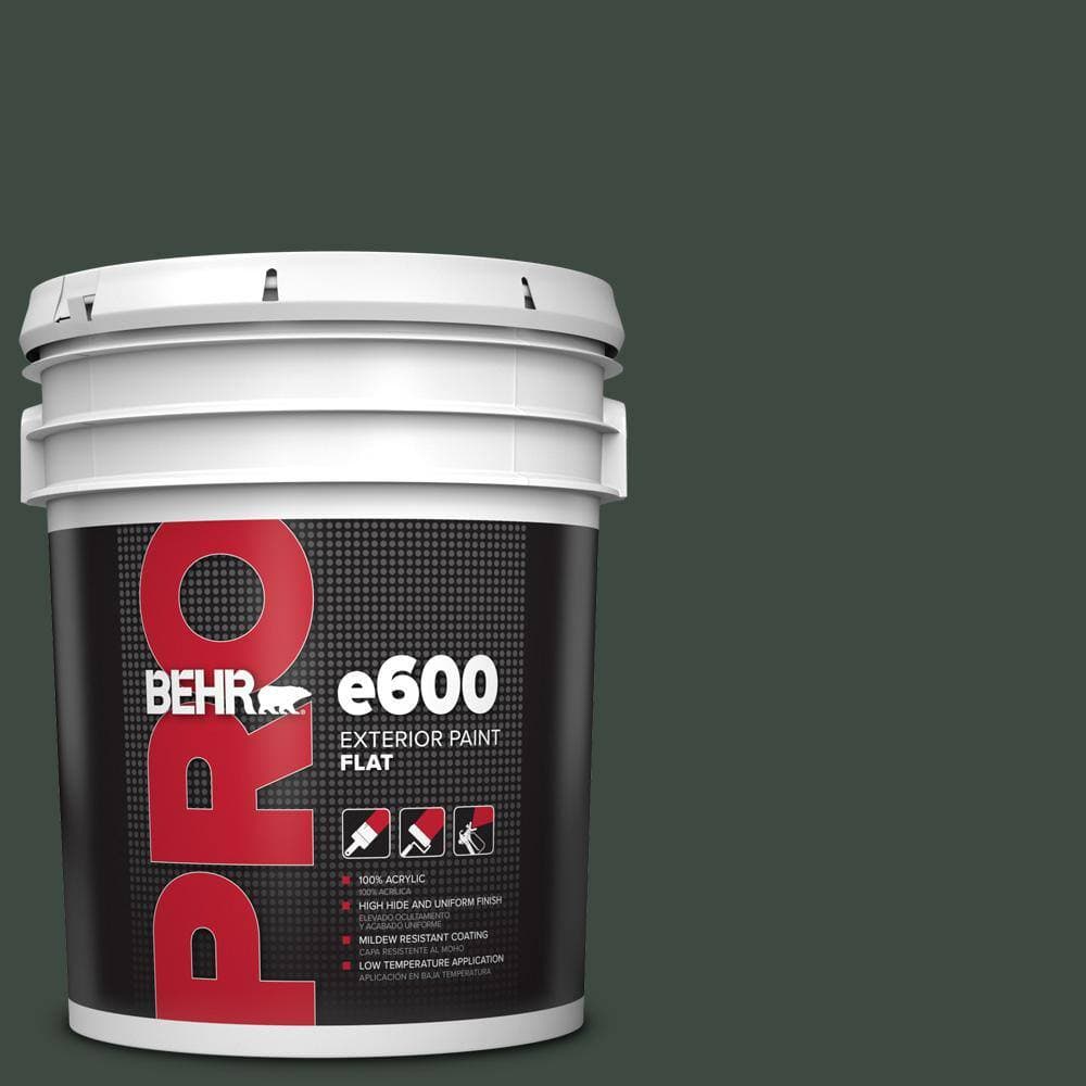 BEHR PRO 5 gal. #PPF-54 Trellised Ivy Flat Exterior Paint (1)