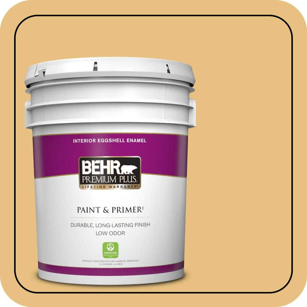BEHR PREMIUM PLUS 5 gal. #PPU6-14 Charismatic Eggshell Enamel Low Odor Interior Paint & Primer