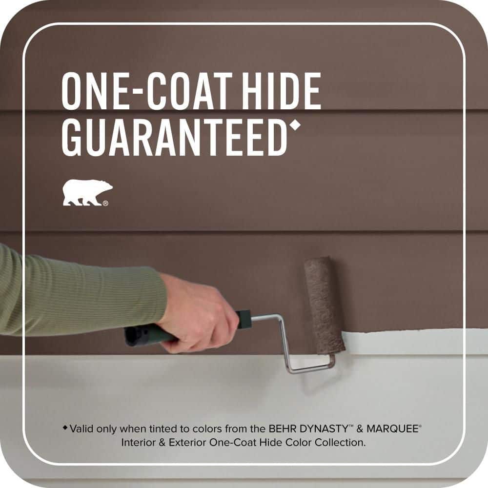 BEHR MARQUEE 1 gal. #N150-7 Chocolate Therapy Satin Enamel Exterior Paint & Primer (3)