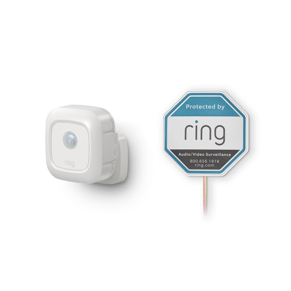 Ring Wireless Mailbox Sensor, 1-Pack, Up to 3-Year Battery Life-White (2)