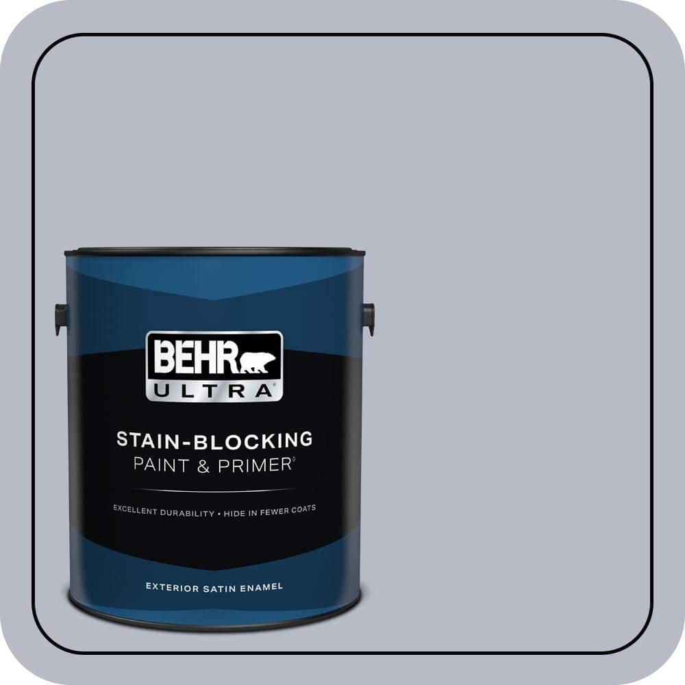 BEHR ULTRA 1 gal. #620E-3 Silverado Trail Satin Enamel Exterior Paint & Primer