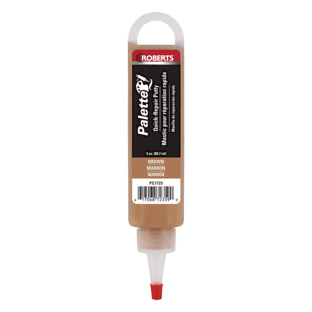 ROBERTS Palette Quick-Repair Putty 3 oz. Brown for Wood, Laminate, and Vinyl Flooring (2)